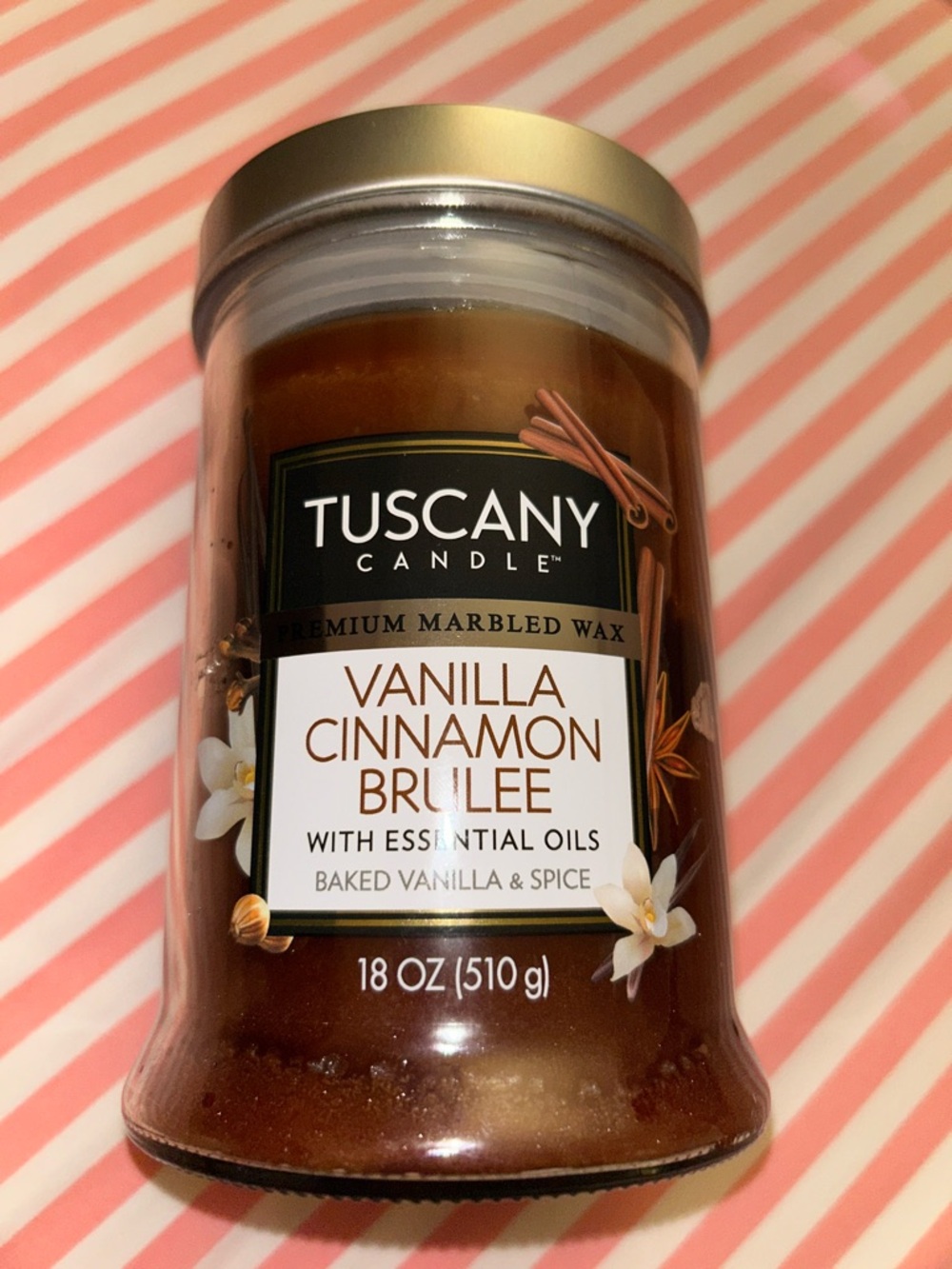 Tuscany Candle Vanilla Cinnamon Brulee - Picture 5 of 10